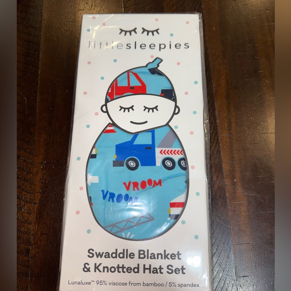 Little Sleepies First Responders Swaddle Set